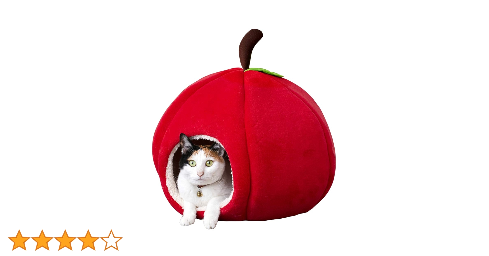 お値下げ！リンゴ型　ペットハウス 赤 Amazon | アイリスオーヤマ 秋冬用 ペットベッド ホット